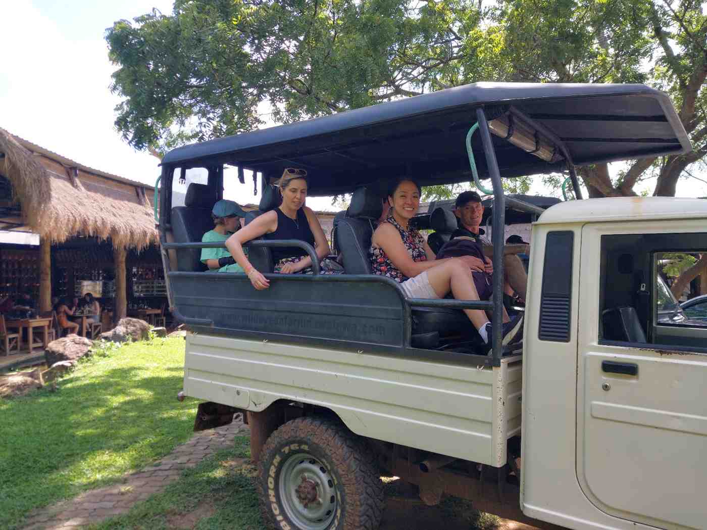 Safari Jeep in Action